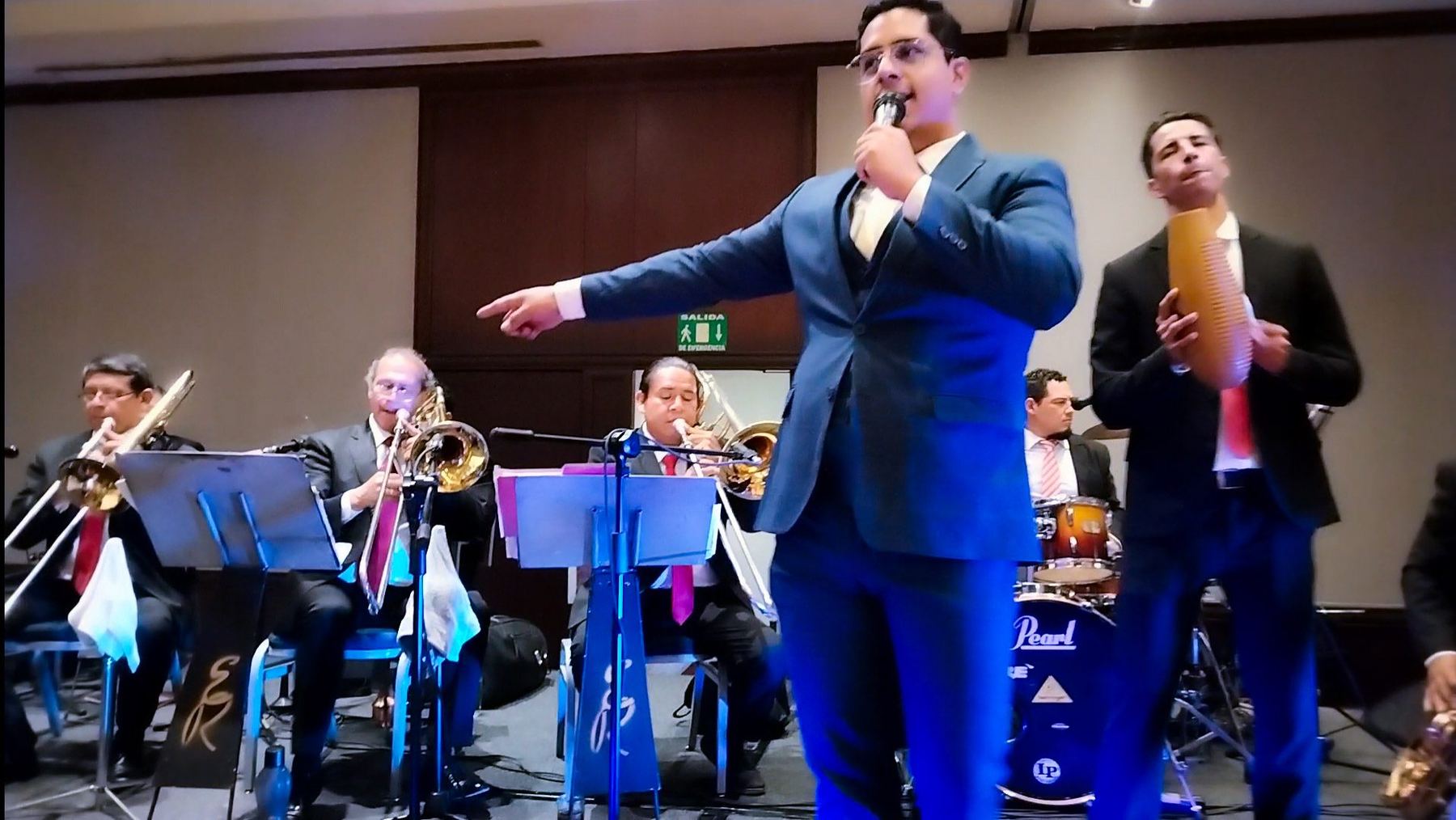 La orquesta en una gala institucional